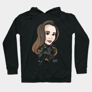 Elena Deligioz cartoon Hoodie